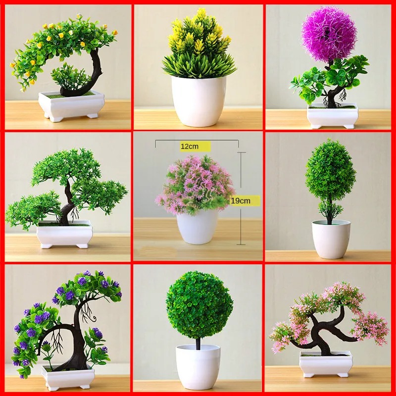 Bonsai Repotting Mat - نباتات اصطناعية صغيرة في أصيص، نباتات