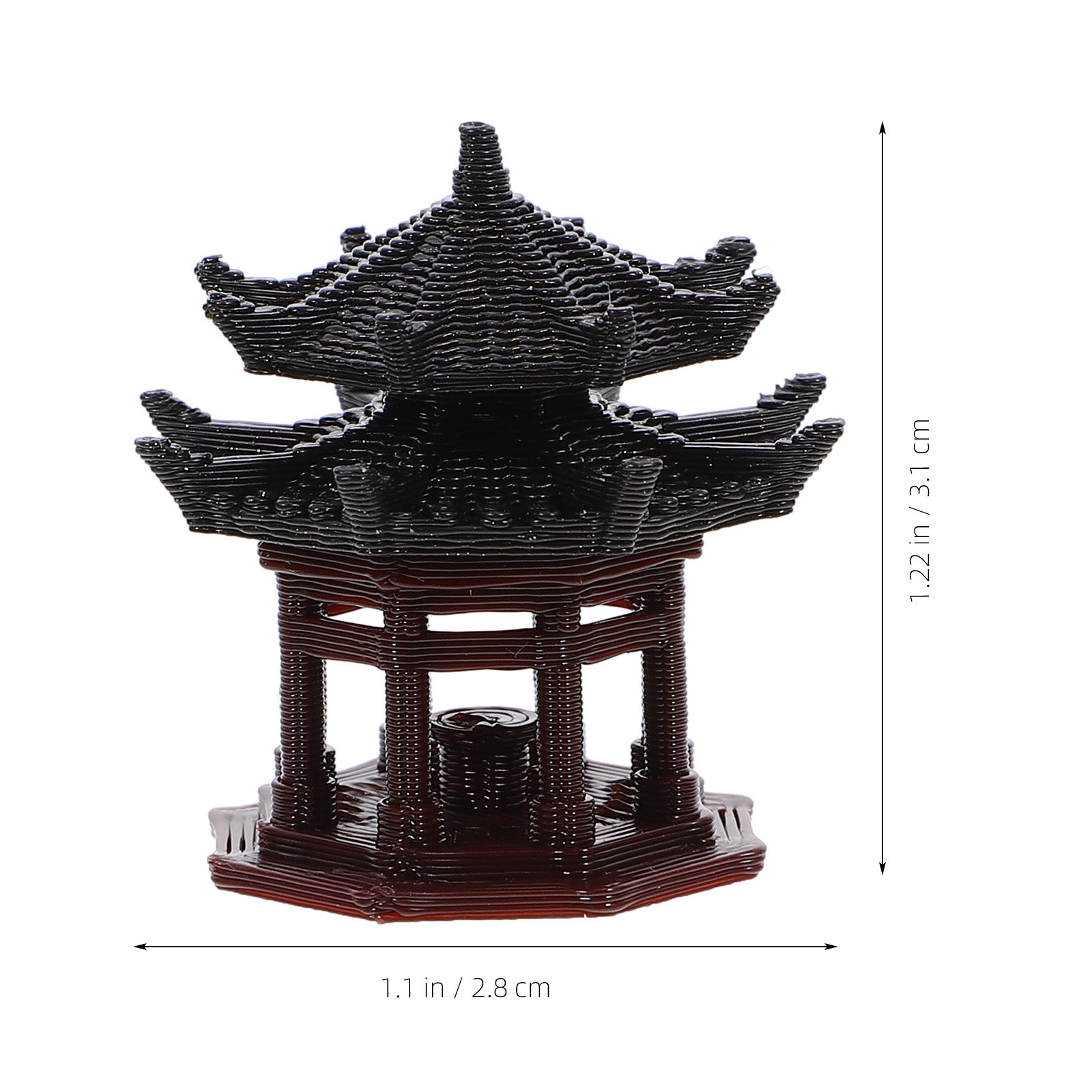 زينة بلاستيكية أنيقة على شكل ج - مراجعة Bonsai Garden Chinese Garden وسعره